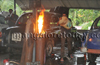 Fire mishap at auto works unit at Kannur